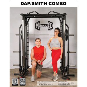 MUSCLE D DAP/SMITH MACHINE COMBO