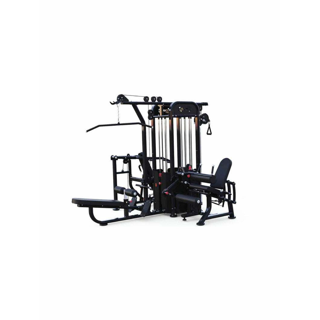 MUSCLE D COMPACT 4 STACK MULTI GYM BLACK FRAME
